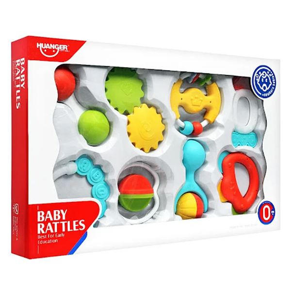 Set 8 zornaitori pentru bebelusi Huanger