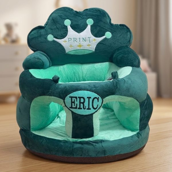 Fotoliu bebe personalizat din plus Print Verde Spoil You + Cadou
