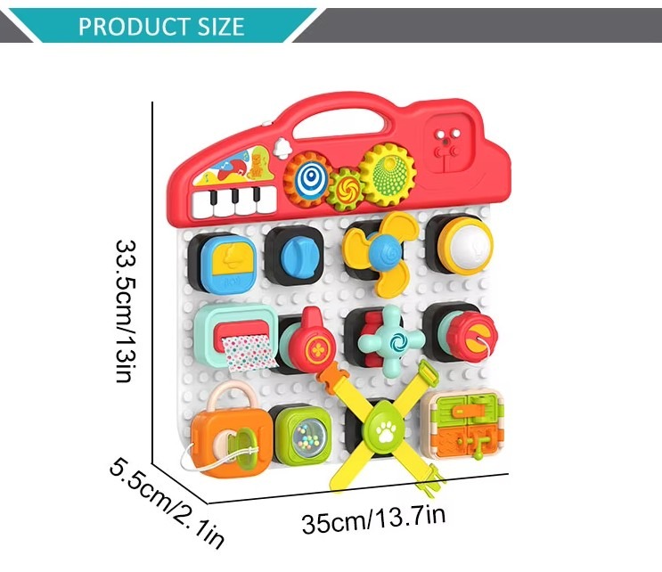 Placa busy board cu 15 activitati Huanger