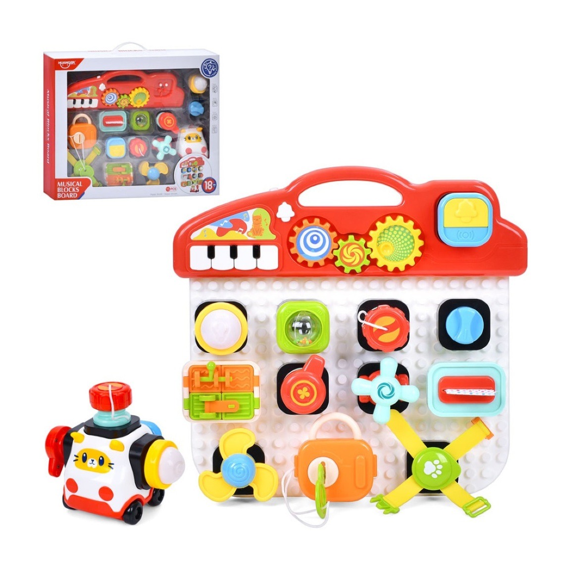 Placa busy board cu 15 activitati Huanger