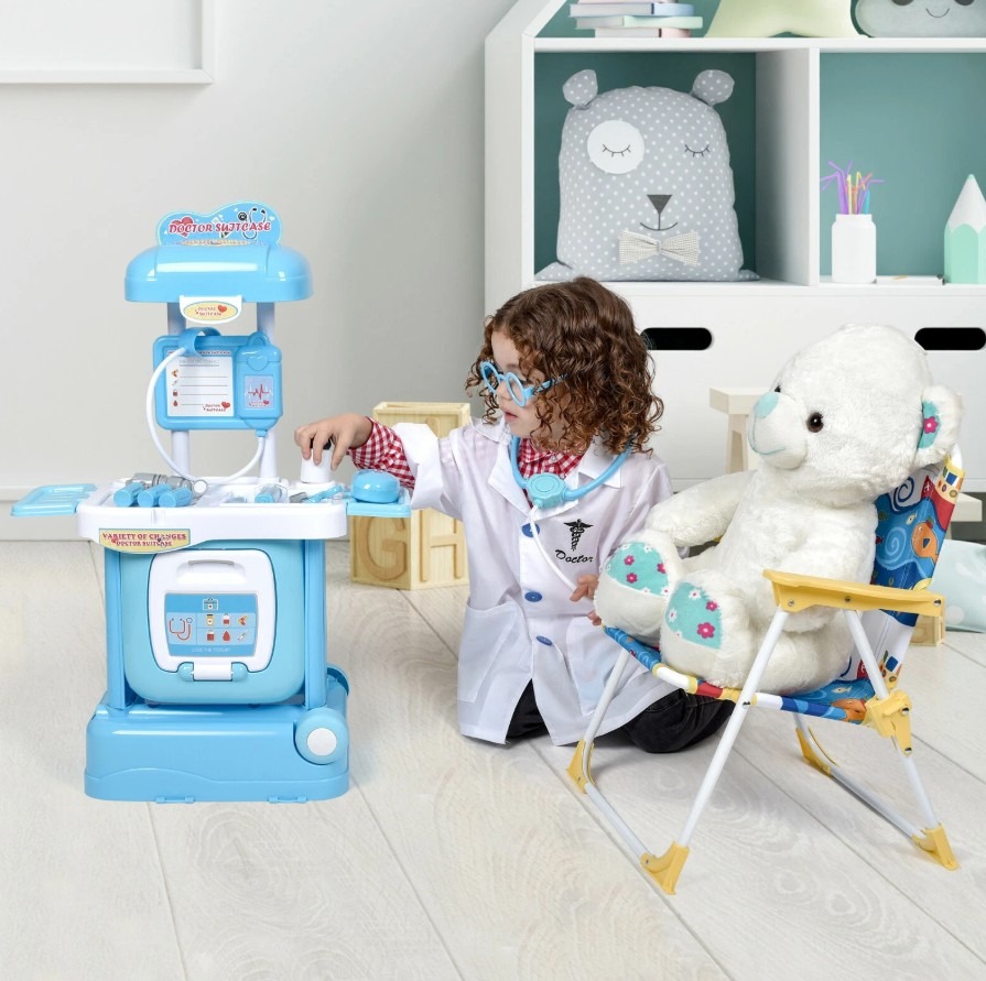 Set de doctor troller cu 29 piese cu sunete si lumini1