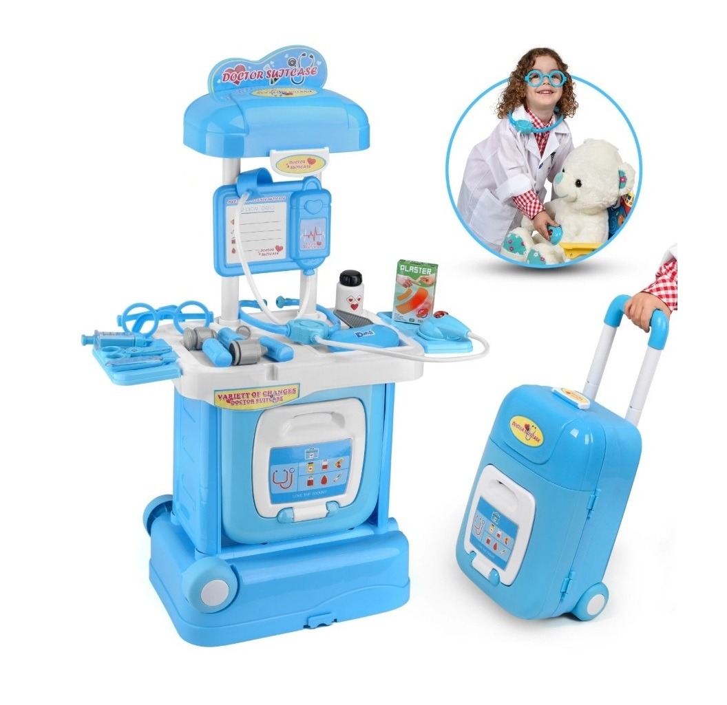 Set de doctor troller cu 29 piese cu sunete si lumini1