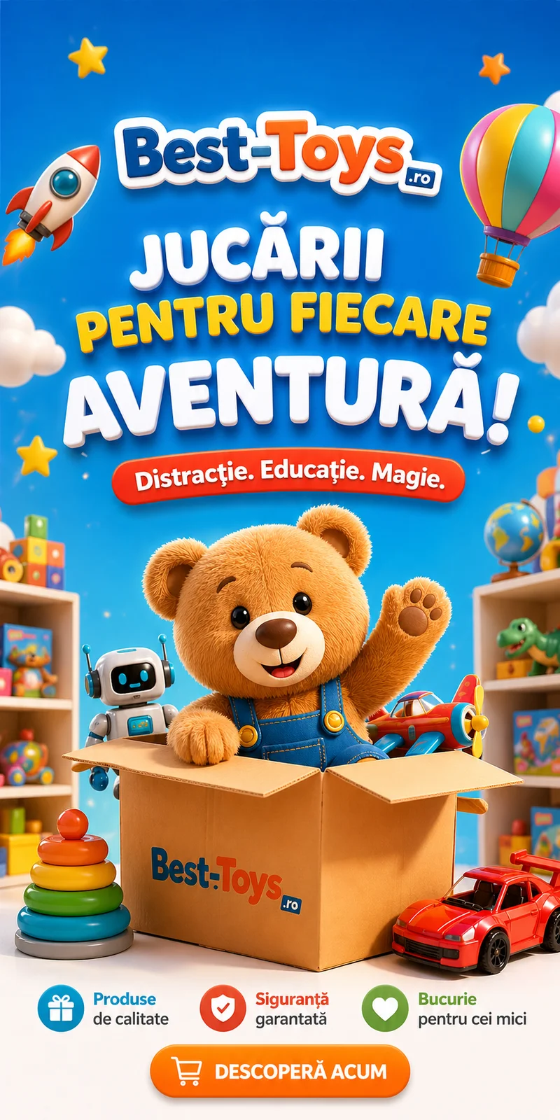 Best Toys - Jucarii pentru fiecare aventura