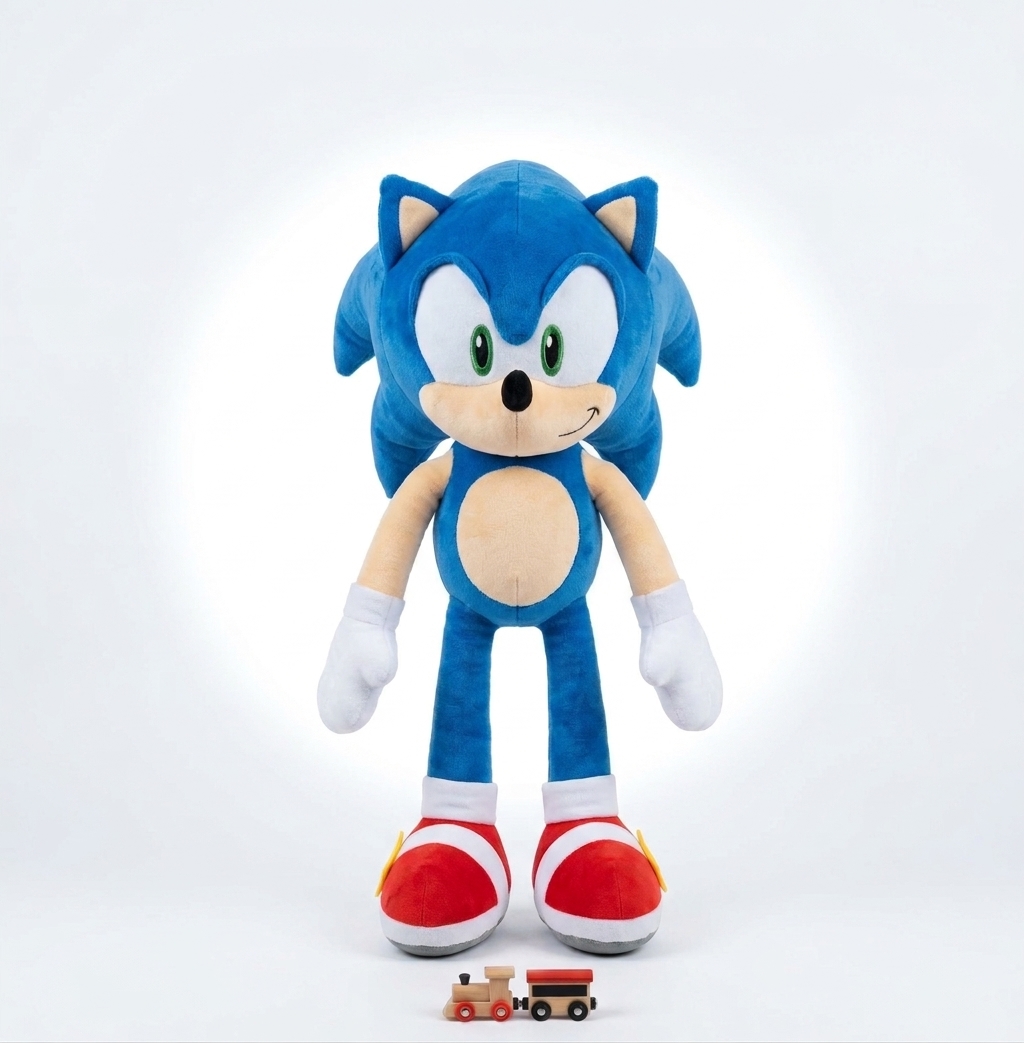 Jucarie de plus Sonic 100 cm