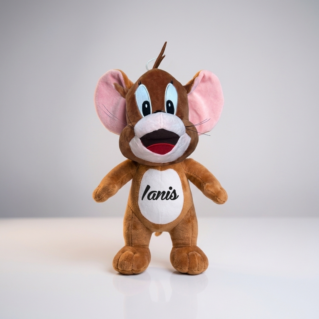 Jucarie din plus Jerry 40 cm personalizata