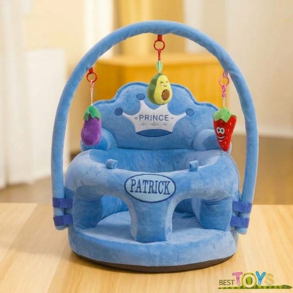 Fotoliu bebe personalizat din plus cu arcada Prince Albastru Spoil You + Cadou