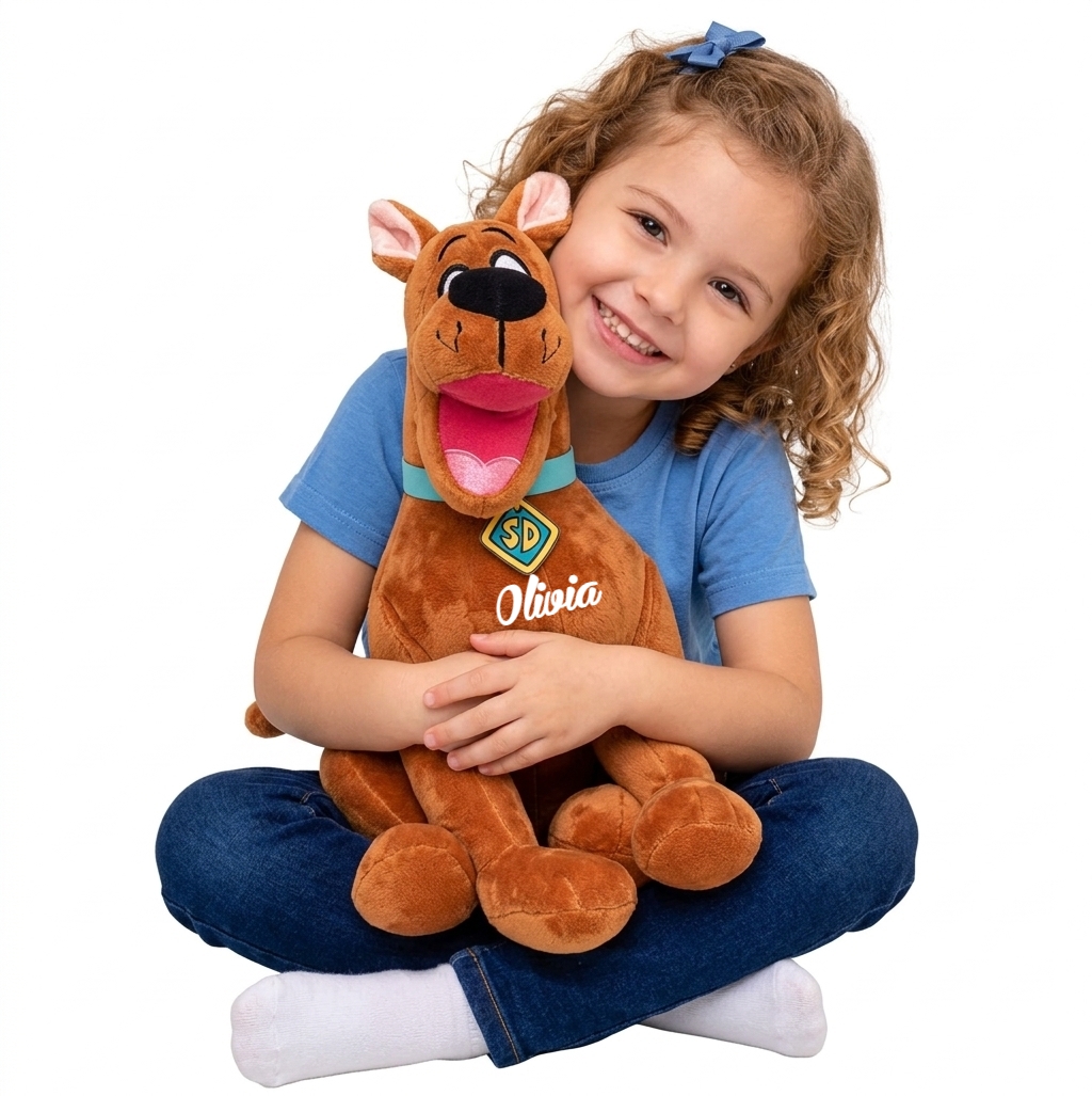 Jucarie din plus personalizata catelul Scooby Doo
