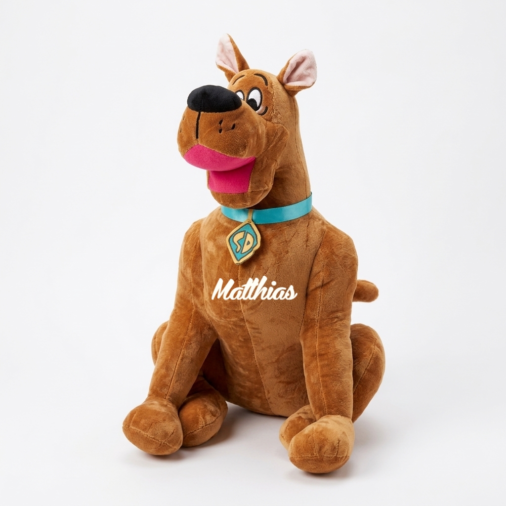 Jucarie din plus personalizata catelul Scooby Doo