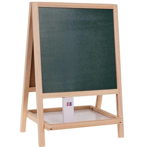 Tabla Educativa Multifunctionala cu Doua Fete din Lemn Drawing Board